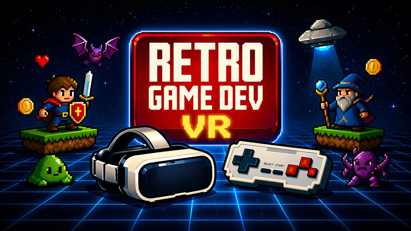 复古游戏开发 VR - RetroGameDev VR